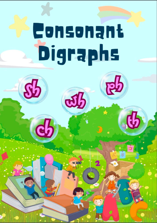 Mastering Consonant Digraphs – Printable Phonics eBook for Early Learners